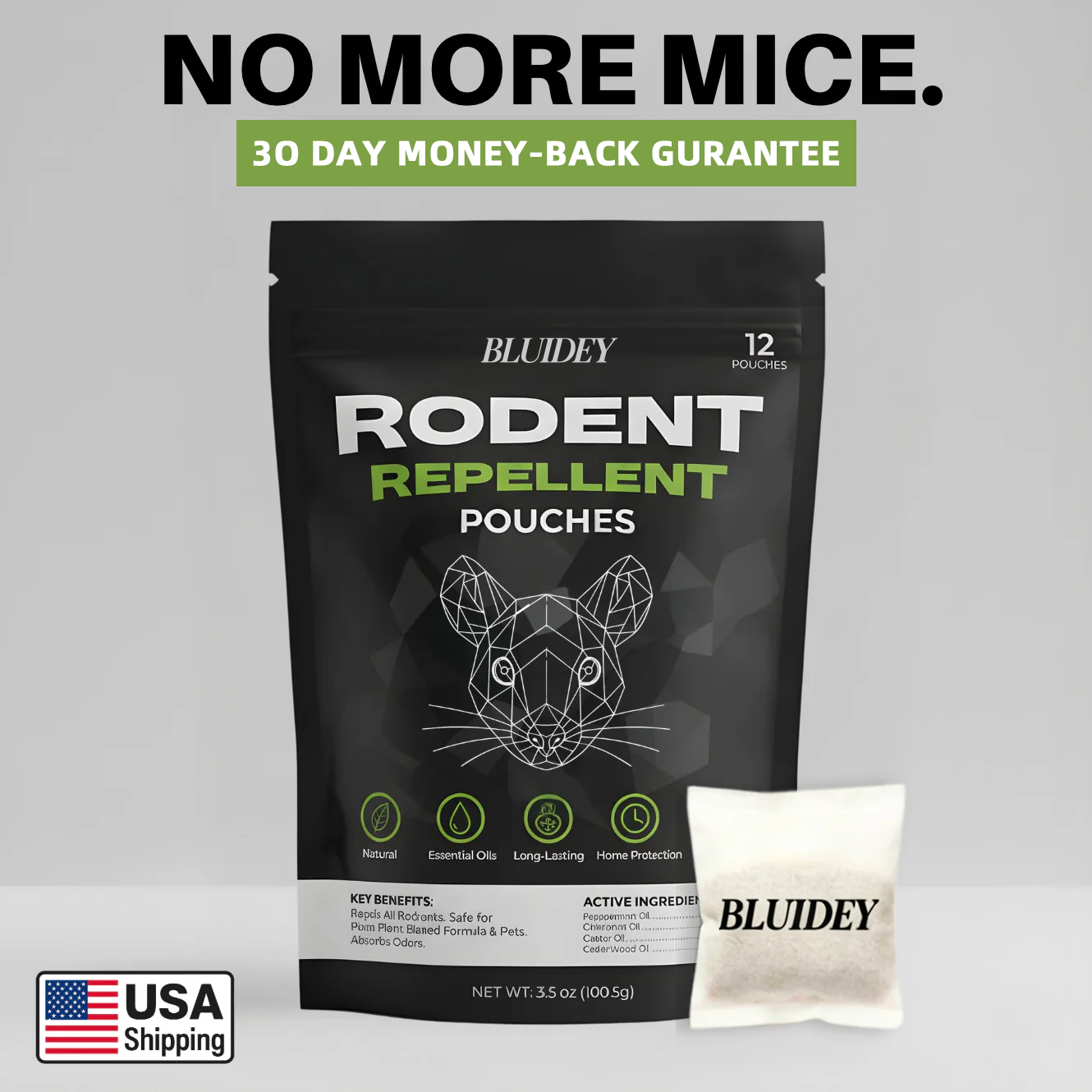 Rodent Repellent Pouches